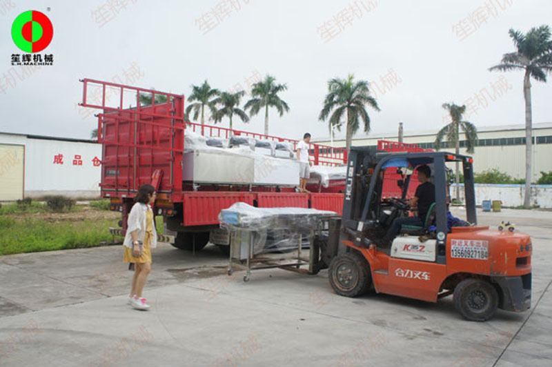 The virgin fruit cleaning and air-drying grading line was successfully completed and shipped 2