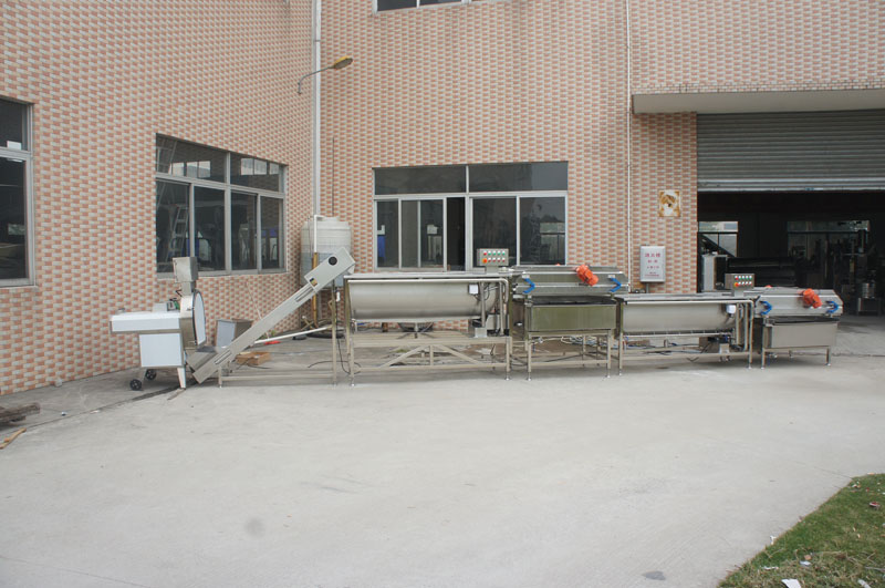 Vegetable And Fruit Vortex Production Line