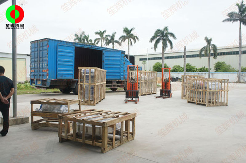 Mr. Wang ordered the smooth completion of the vegetable and fruit vortex cleaning production line 1