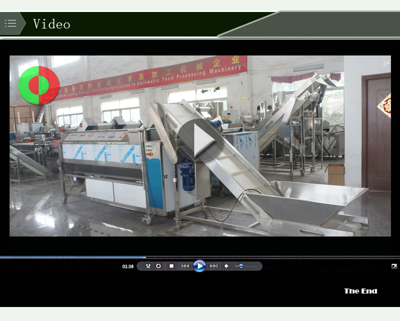 sorting production line