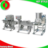 Shenghui manufacture commercial beef fish meat stuffed hamburger patty maker production line for sale