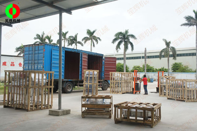 Mr. Wang ordered the smooth completion of the vegetable and fruit vortex cleaning production line 2