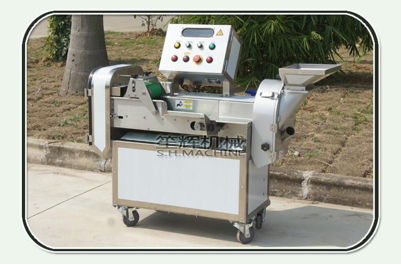 leafy vegetable cutting machine