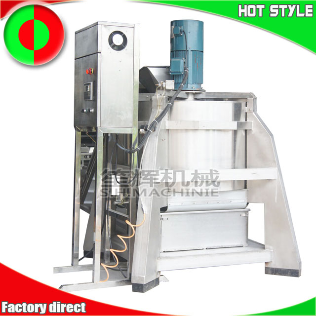 Continuously fruit dehydrator machine