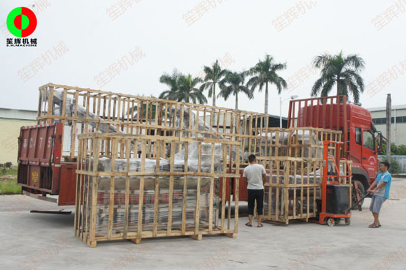 Mr. Li of Vietnam ordered eddy current washing machine and hoist 2