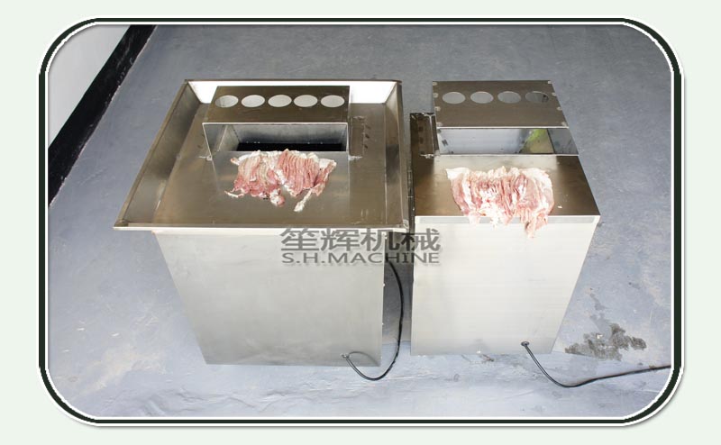 Commercial meat slicer cutter