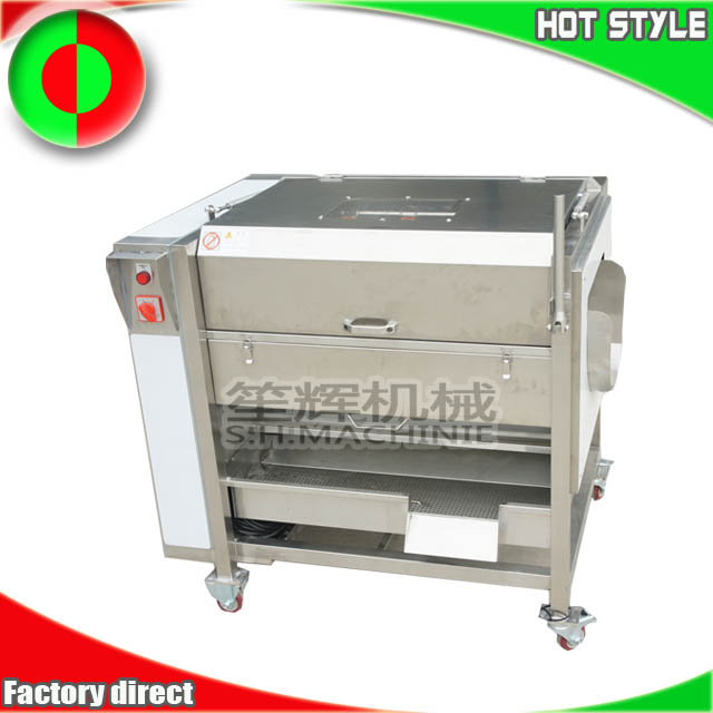 New style ginger taro carrot potatoes peeling machine with cover