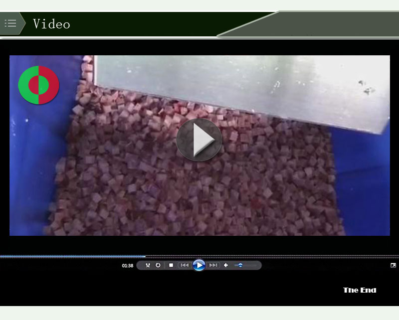 beef meat dicing machine