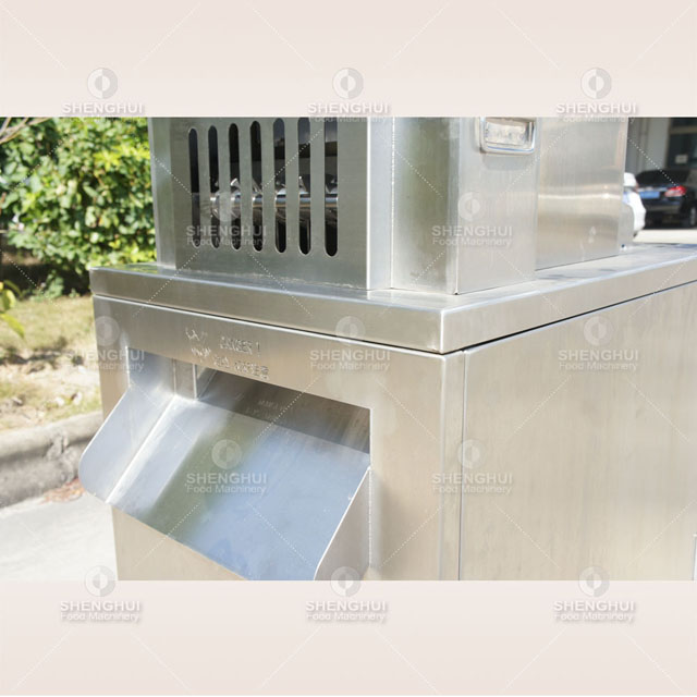 Automatic frozen meat dicing machine whole chicken cutting equipment fish cutting machine spare ribs cutter