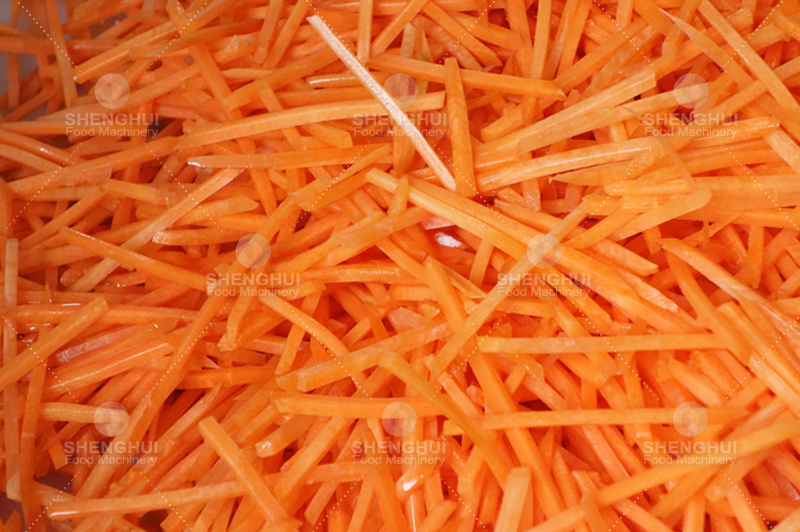 carrot cutting machine