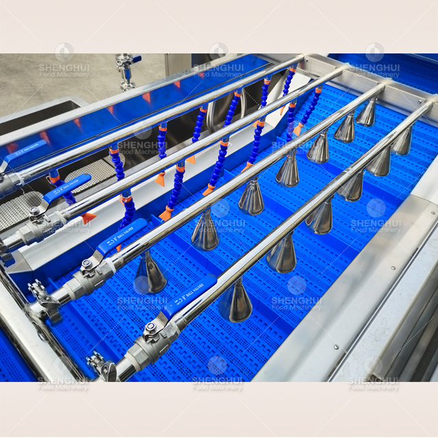Commercial vegetable processing line machine vegetable washing machine fruit cleaning machine non-destructive salad washer