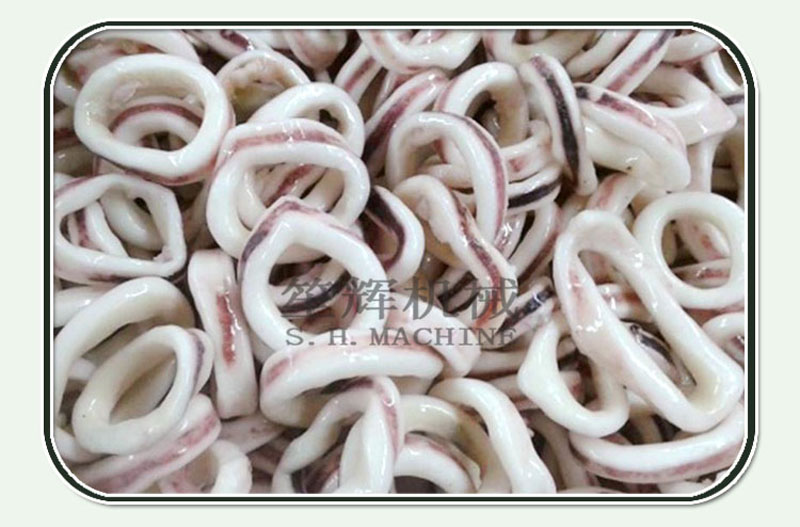 squid ring cutting machine