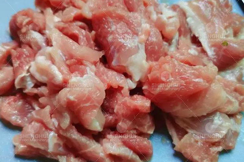 frozen meat cutting machine (2)
