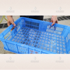 Continuous tunnel type turnover box washing machine plastic crate washer central kitchen crate washing machine