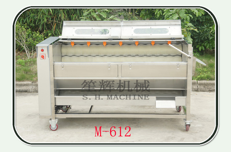 carrot cleaning machine