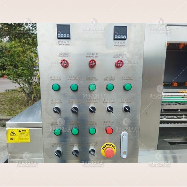 Continuous tunnel type turnover box washing machine plastic crate washer central kitchen crate washing machine