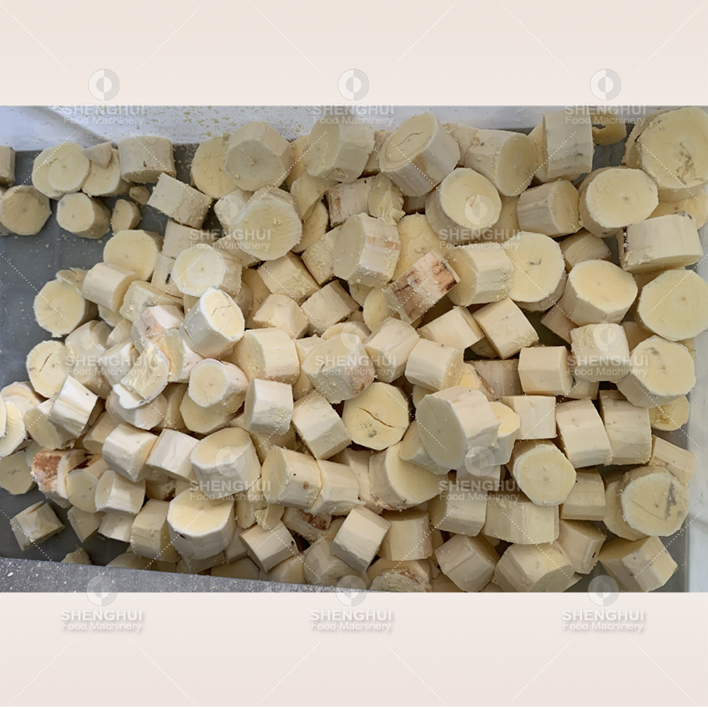 Automatic cassava dicing machine corn cutter food machinery cassava cutting machine 