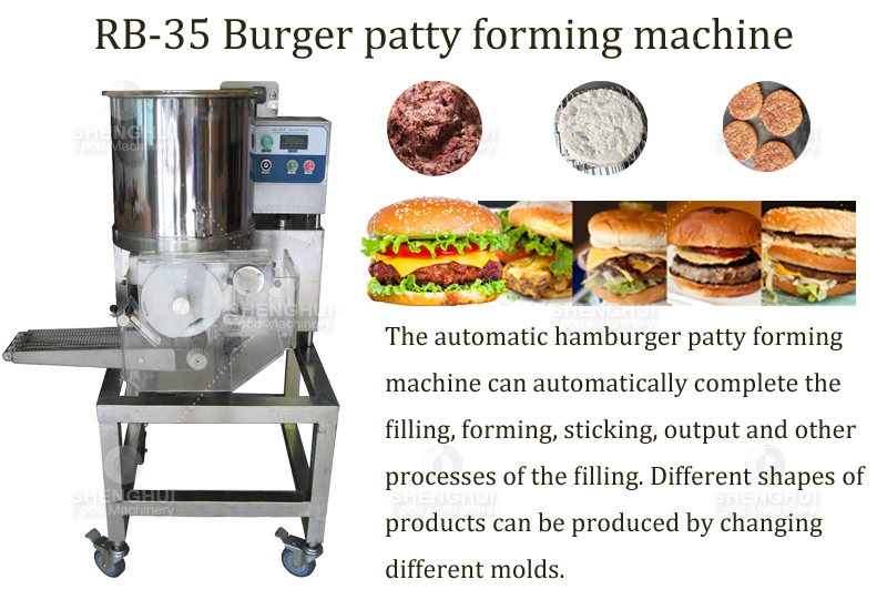 burger patty machine