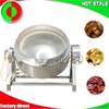 Commercial tiltable gas heated jacketed kettle food jacketed pot steam heating pot