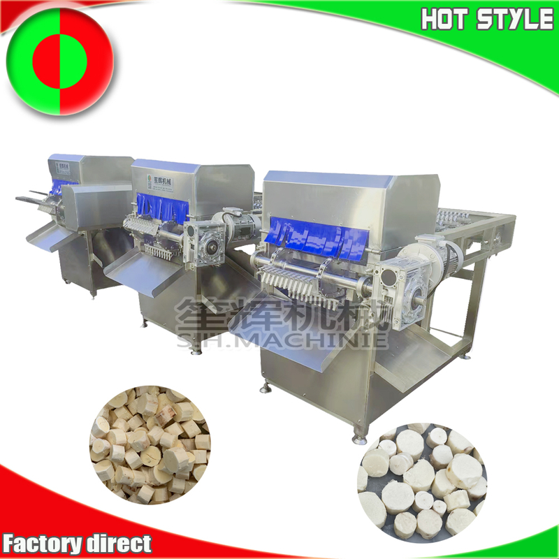 Automatic cassava dicing machine corn cutter food machinery cassava cutting machine 