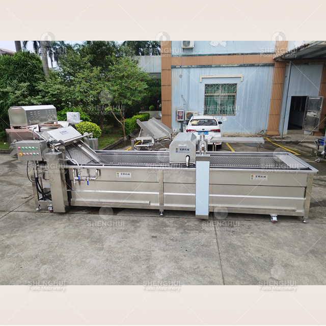Automatic fish washing machine fish cleaning machine meat washer fish desalting machine 
