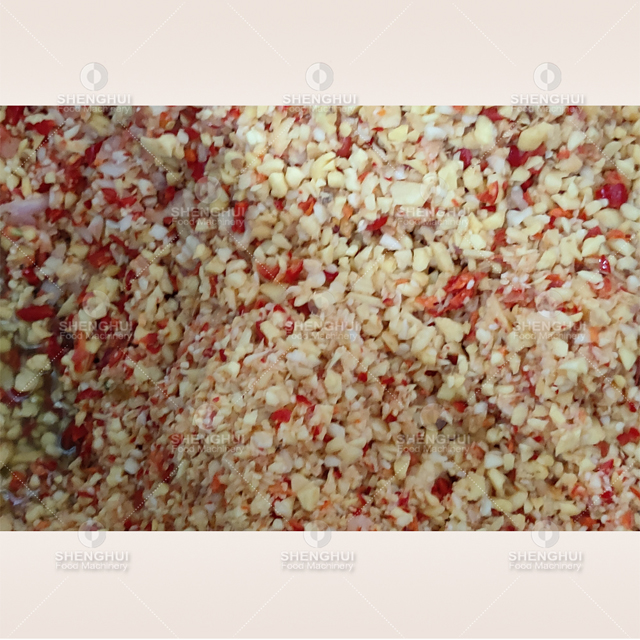 Automatic garlic chopping machine vegetable chopper chilli cutting machine pepper chopping machine