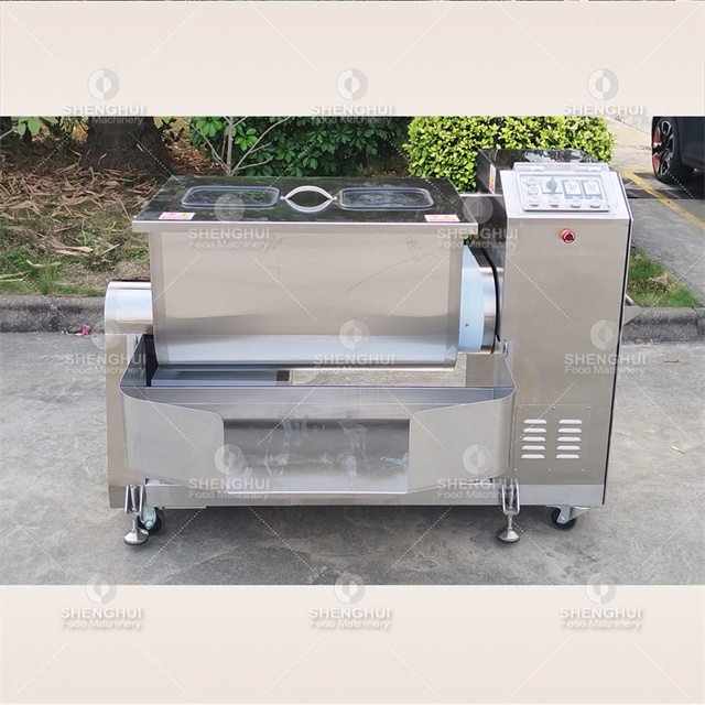 Automatic meat blender food mixing machine meat filling blending equipment trough type mixer