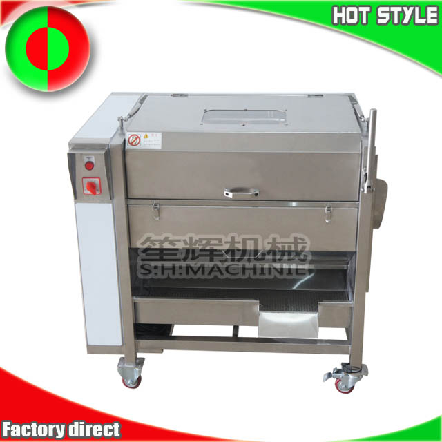New version brush potatoes cassava carrot yam cleaning machine with cover