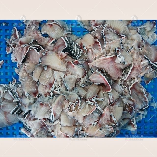 Large oblique fish meat slicing machine fish meat cutting equipment octopus meat slicer 