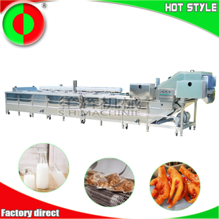 Commercial pasteurization machine sterilization machine blanching machine high temperature sterilization production line