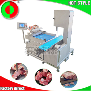 Large continuous bone sawing machine frozen meat cutting machine frozen meat slicing machine