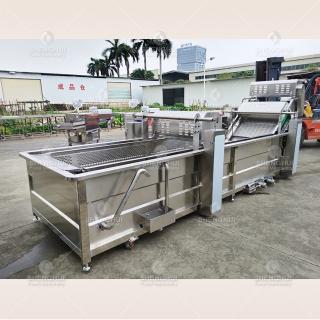 Automatic fish washing machine fish cleaning machine meat washer fish desalting machine 