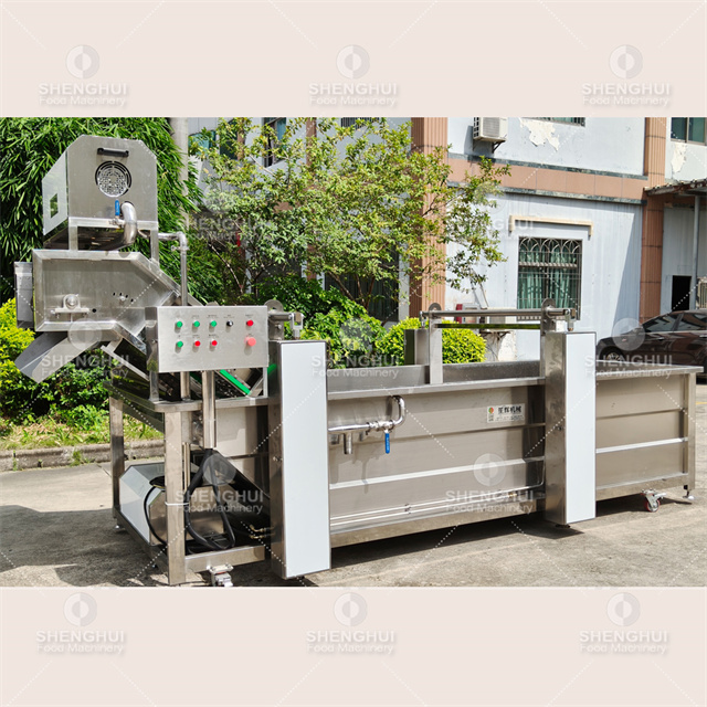 Automatic meat washing machine fish cleaning machine fish blood removal machine fish bleeding equipment