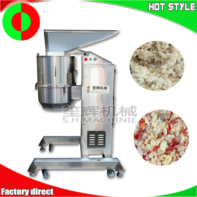 Automatic garlic chopping machine vegetable chopper chilli cutting machine pepper chopping machine