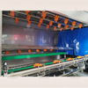 Continuous tunnel type turnover box washing machine plastic crate washer central kitchen crate washing machine