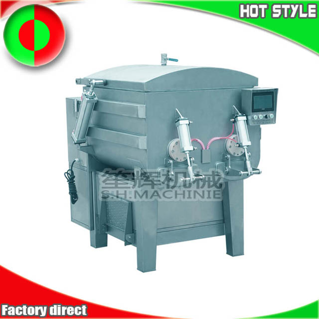 Factory vacuum meat stuffing mixer blender machine vacuum filling machine made in China