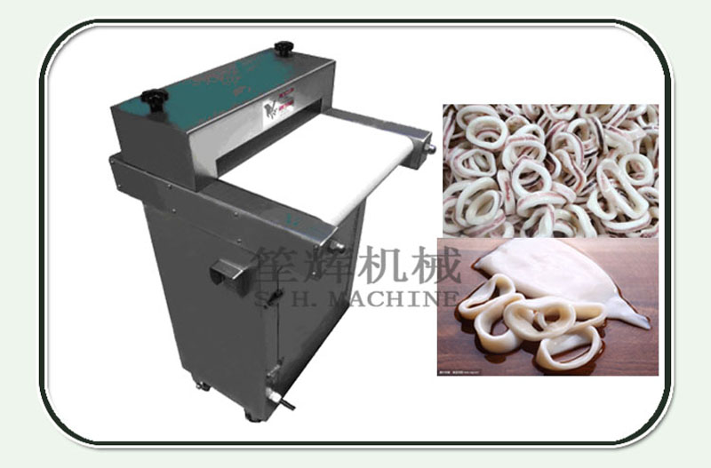 squid slicing machine
