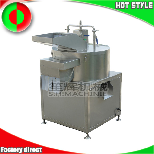 Automatic potatoes ginger carrot peeling equipment with knife fruit peeler 
