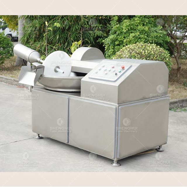 Large vertical food chopping machine mixer meat vegetable chopper sausage meat bowl cutting equipment minced chicken meat equipment
