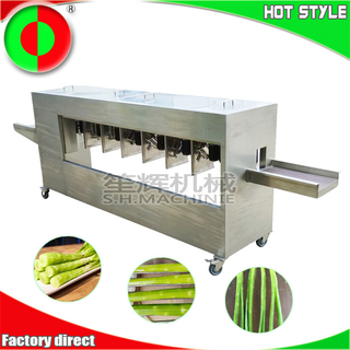 Commercial lettuce peeler long eggplant peeling equipment yam peeler kitchen food equipment lettuce peeling machine 