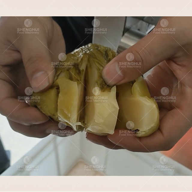 Automatic sauerkraut pickle root cutting machine vegetable cutter food machine cabbage cutting equipment 
