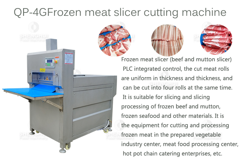 frozen meat slicer