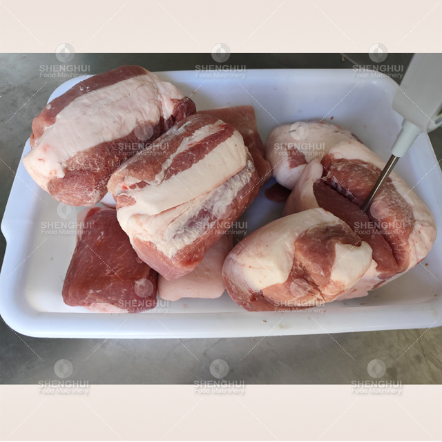Three-dimensional centrifugal high-speed meat dicing machine frozen meat cutting machine meat cube cutter