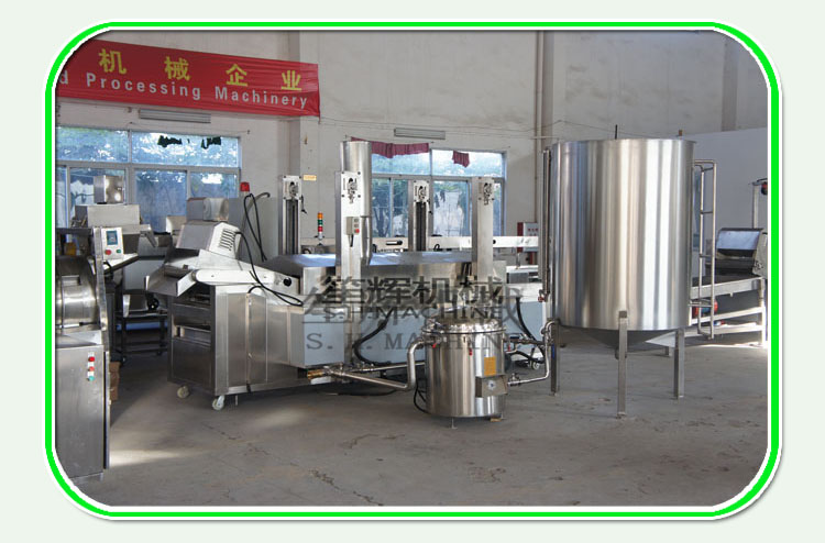 Pre-treatment equipment in potato chips production line
