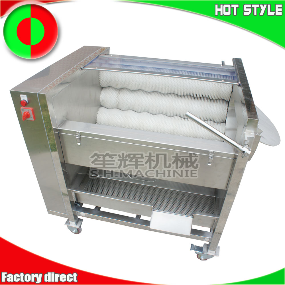 Stainless steel fruit vegetable peeler machine