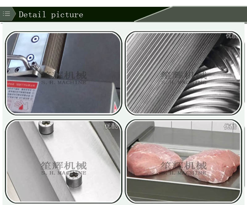 Mutton fascia removal equipment