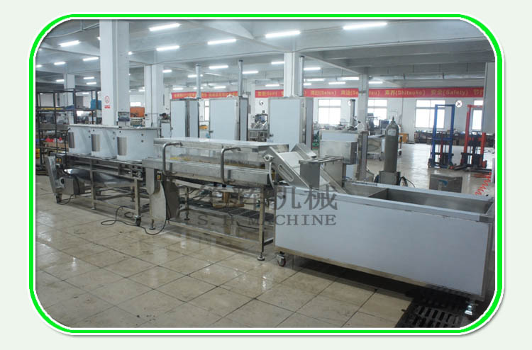 vegetable processing line