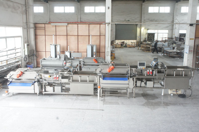 commercial vegetable washer