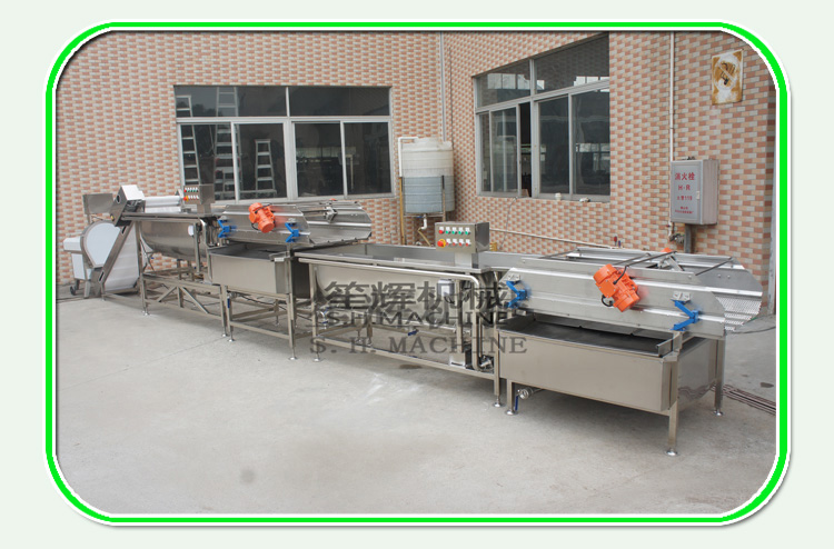 industrial vegetable washer