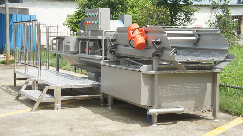Vegetable washing machine is used in many places